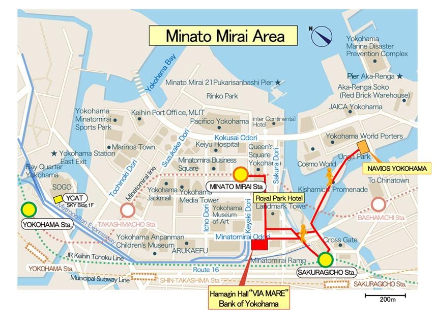 minato mirai 21 kort