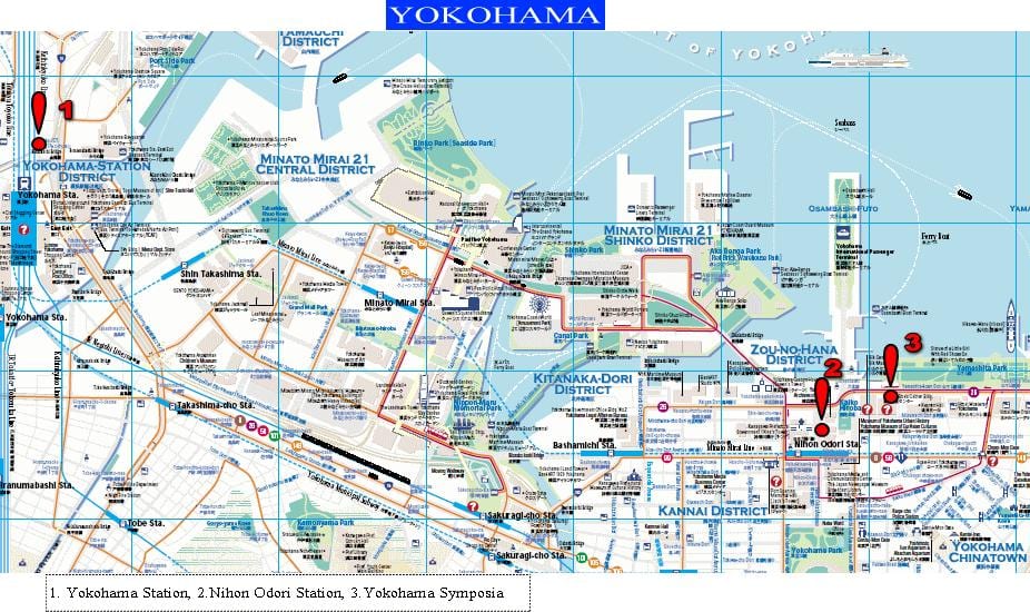 Yokohama gå kort